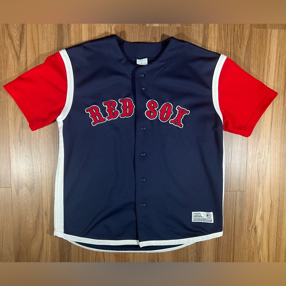 Red Sox Navy and Red Men's Jersey